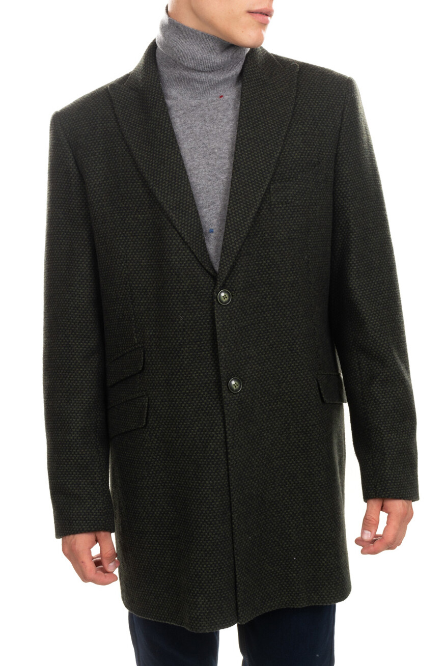 ALTRA Cappotto RRP €305 MULISH PRESTIGE EDITION taglia 54 2XL misto lana collo a punta con risvolto
