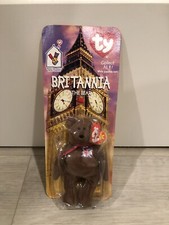Mcdonalds TY Beanie Baby Britannia The Bear WITH TAG ERROR 1997 / 1993