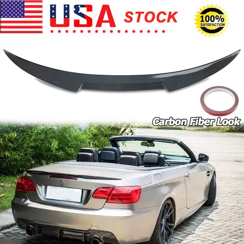 M4 Look Trunk Spoiler For BMW E93 325 328 330i 335i M3 0614 Carbon