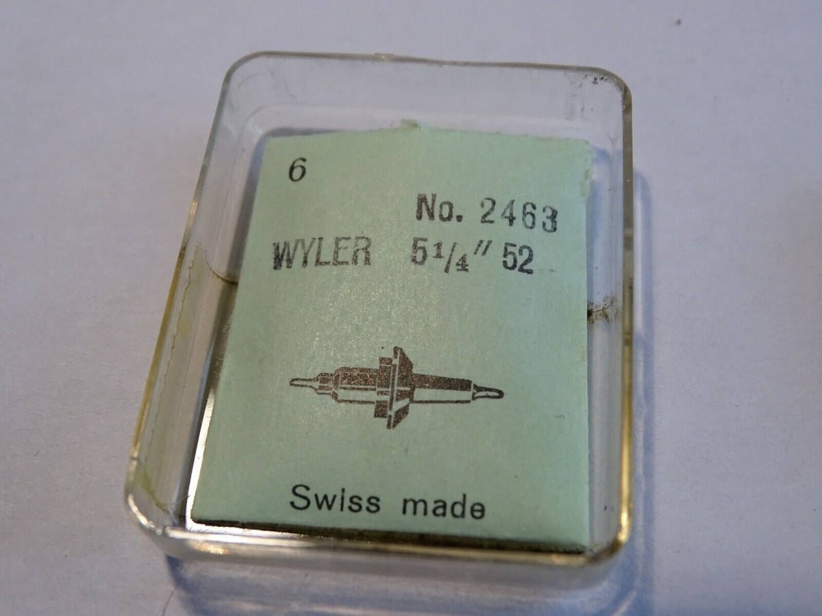 PIECE HORLOGERIE 1 AXE DE BALANCIER POUR MONTRE WYLER 5 1/4 52