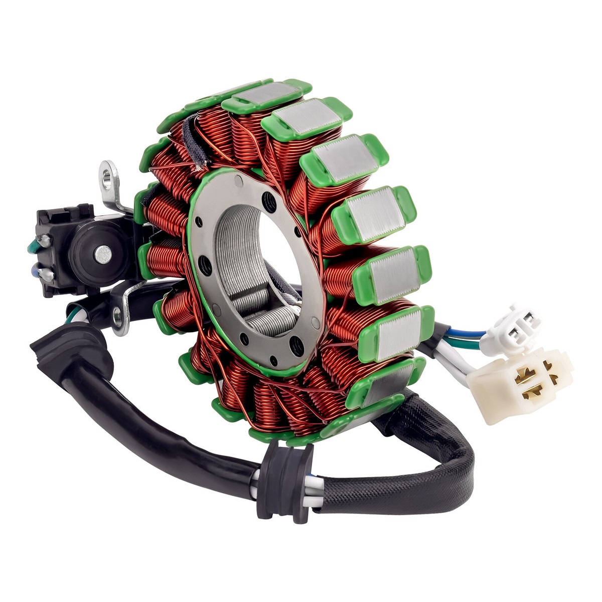 WOOSTAR Magneto Stator 18 Spule 5-Draht – Ersatz Für Yamaha YS250/YBR250 (2007-2011)