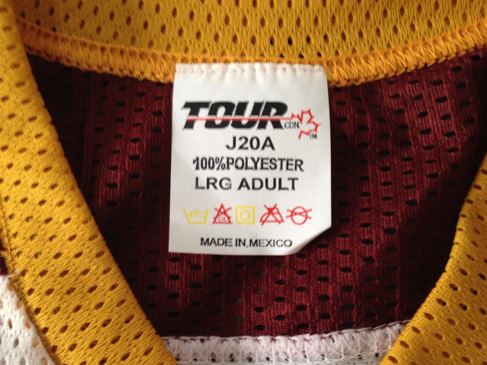 Camiseta deportiva de hockey TOUR ICE/roller grande adulto J20A Foto 2 de 2