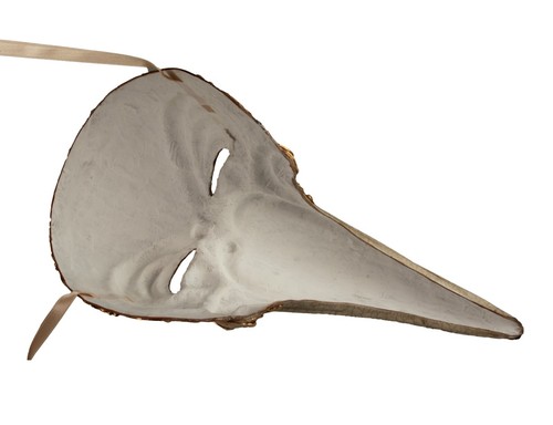 Maschera Del Dottore Della Peste Medico In Carta Mâché Venezia Italia - 22548 - Foto 8 di 8