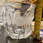  4 Fostoria Coin Glass Clear 5 Oz & 5  8 oz Glasses -Sunburst & Eagle - Vtg — photo 3