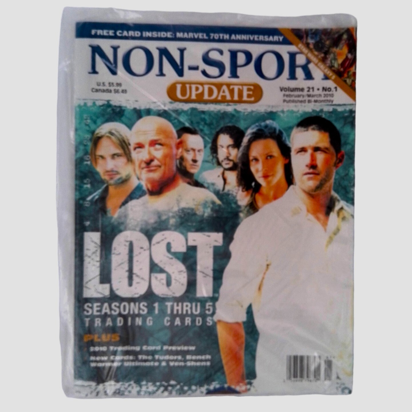 Non-Sport Update Magazine Volume 21 Number 1 Lost Cover Sealed
