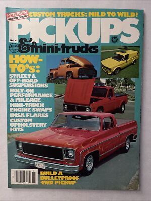 1980 Pickups & Mini-Trucks Magazine, How To Bolt On Performance & Mileage(MH533)