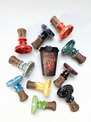 Loona Crater Phunnel versch. Farben Phunnelset HMD Shisha Bowl Hookah Tabakkopf