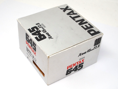 Pentax A SMC 645 45mm f/2.8 Lens - Empty Box | eBay UK