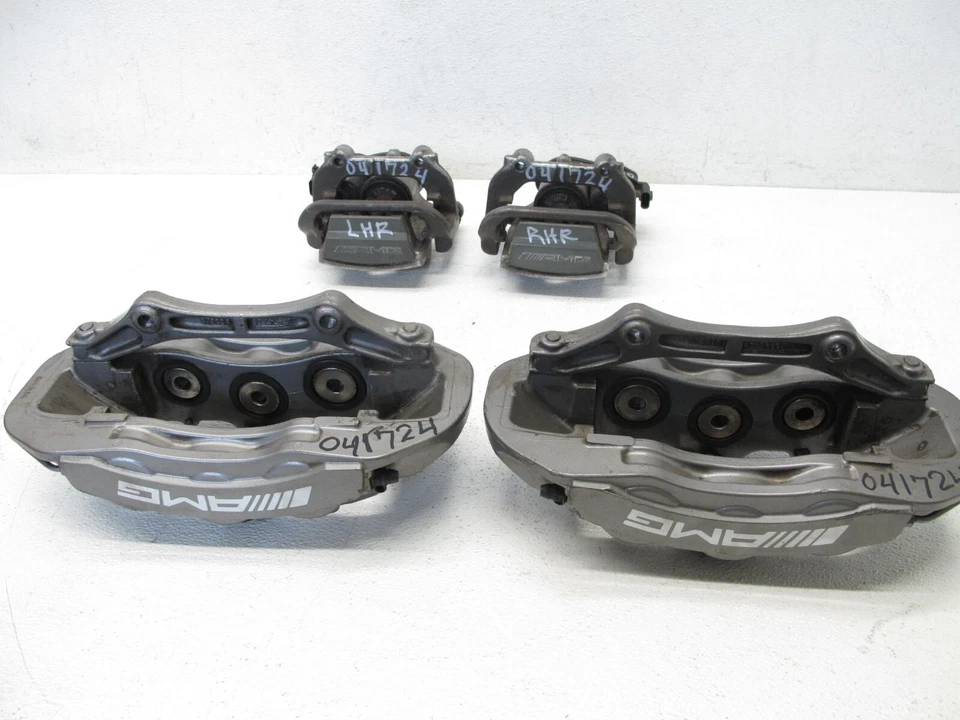 Juego de pinzas de freno delanteras traseras izquierda derecha 12-19 mercedes ml63 gle63 gl63 amg fabricante de equipos originales Foto 4 de 4