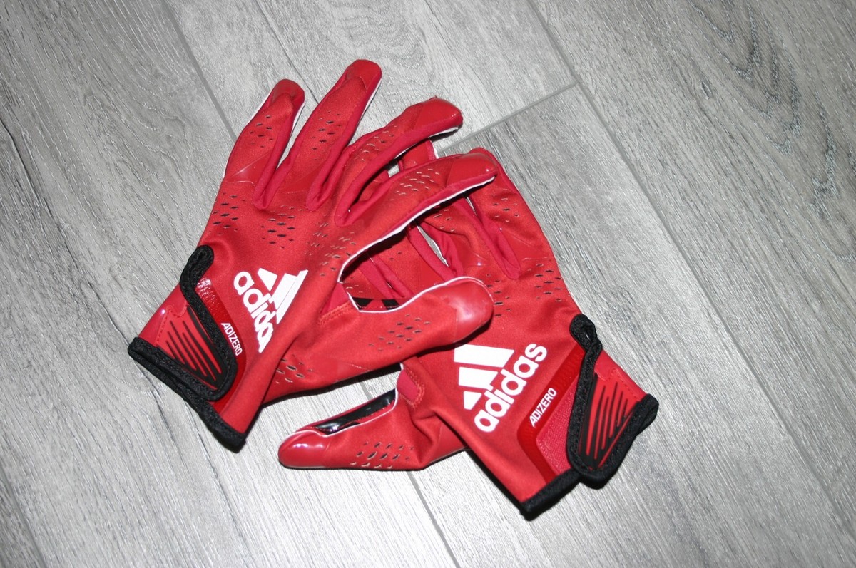 Buy Louisville Cardinals Adidas Football Red Game Used Gloves XL