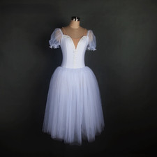 Top Selling Child Adult White Romantic Style Tutu Ballet Dance Ballerina Dress