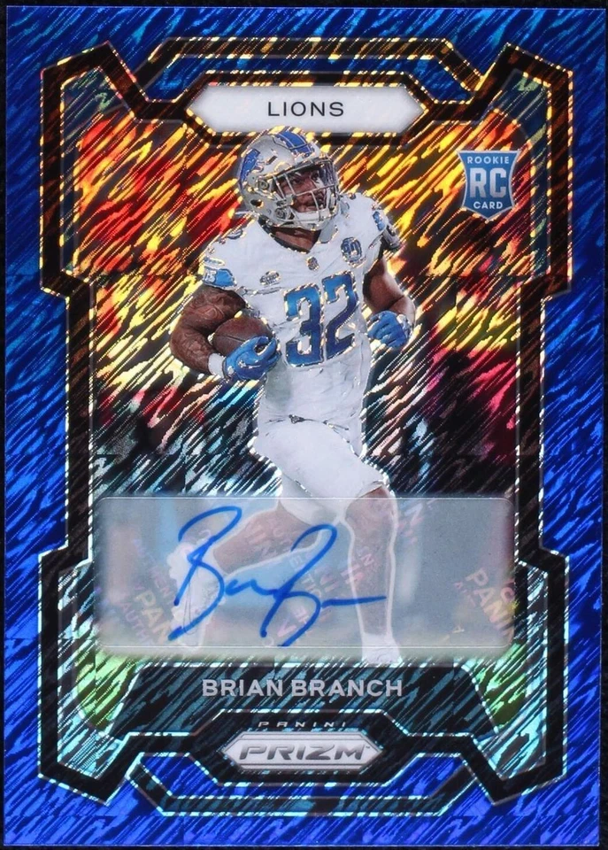 Blue Shimmer Prizm Autographs