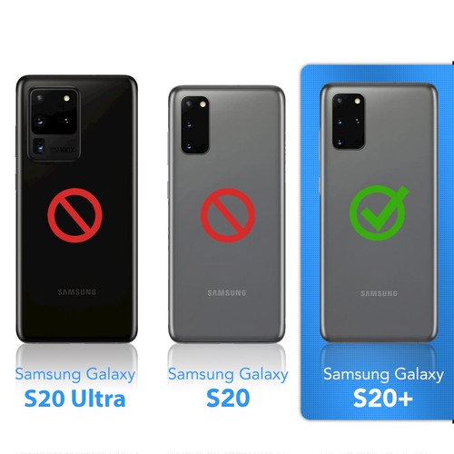 EAZY CASE do Samsung Galaxy S20 Plus / 5G Pokrowiec Etui na telefon Jeansy Futerał ochronny - Zdjęcie 6 z 13