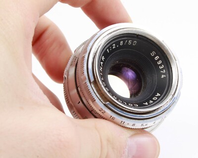 VINTAGE AGFA COLOR SOLINAR 50mm F/2.8 CAMERA LENS | eBay