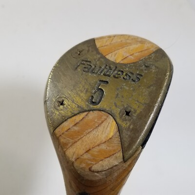 #ad Lee Trevino Signature 5 wood RH Wooden Faultless MVP $29.99