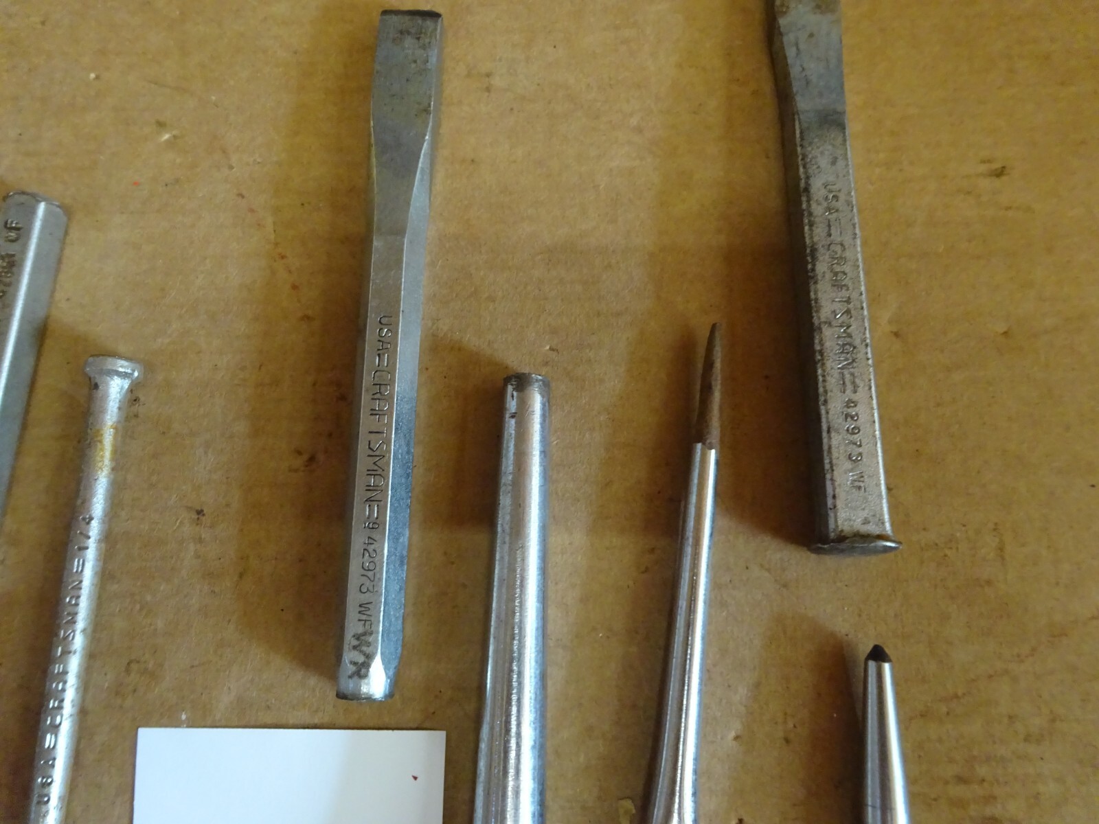 Craftsman Punches and Chisels 11 pc Lot D eBay