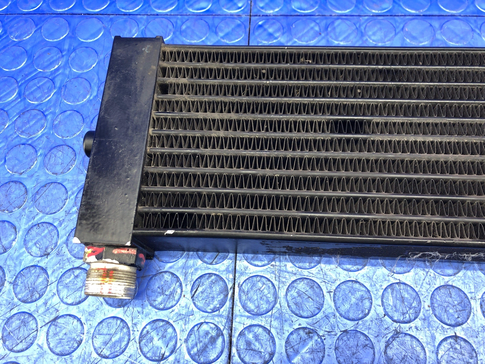 LAMBORGHINI GALLARDO OEM FRONT SIDE MOUNTED AUXILARY OIL COOLER