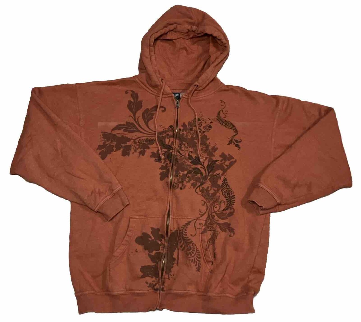Vintage Billabong Hoodie XL Rust Skate Surf Y2k 90s Rare Vintage Billabong Hoodie XL Rust Skate Surf Y2k 90s Rare