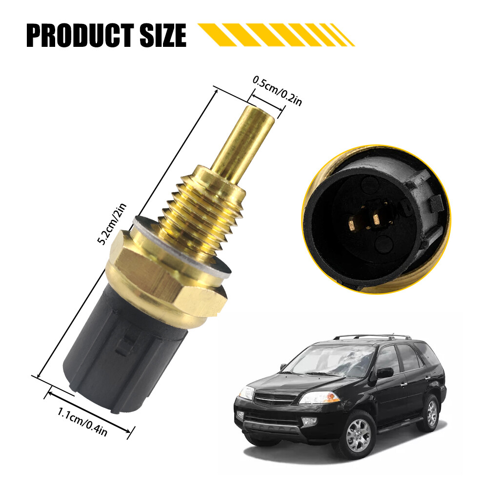 Coolant Temperature Sensor Compatible With Acura/Honda - Replaces 37870-PJ7-003, 158-0154