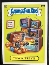 2021 Garbage Pail Kids Go On Vacation Tee-Vee STEVIE 90a Base SHORT PRINT SP