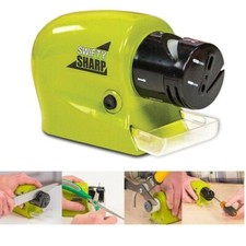 Affila Coltelli Elettrico Affilatore Cordless Arrota Forbici Giravite Lame Set