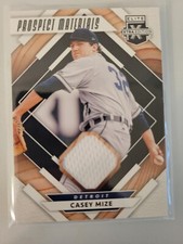 Casey Mize Prospect Materials 2020 Panini Elite Extra Edition Baseball