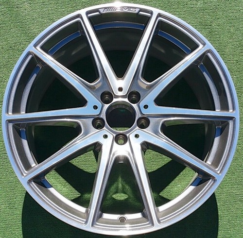 PERFECT Factory Mercedes Benz S560 Wheel S550 OEM AMG 20 x 8.5 2224014000 85595 - Picture 15 of 15