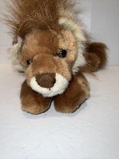 Aurora Flopsies Leonardo the Lion Plush 11" Brown Cream