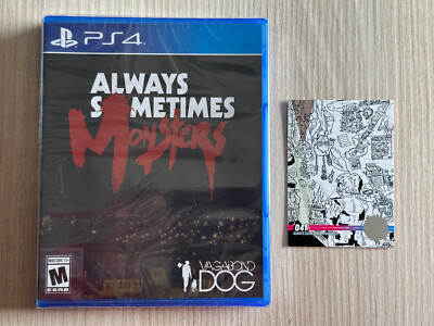Always Sometimes Monster NEU OVP PS4 PlayStation 4 LRG Limited Run Games
