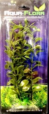 DEEP BLUE AQUAFLORA GREEN LUDWIGIA PLASTIC AQUARIUM PLANT 9 " DECOR ADB85521