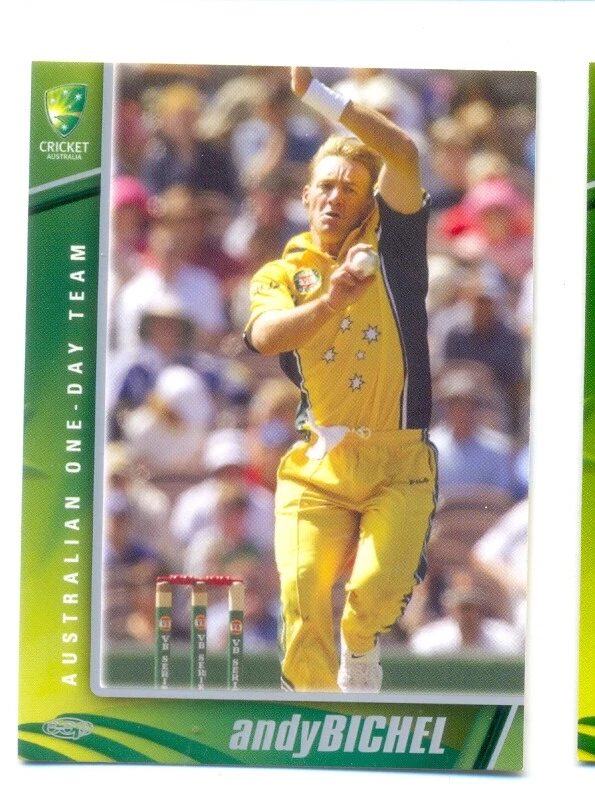 2003 2004 Australian Cricket One Day Team Card 21 Andy Bichel - Image 1 of 1