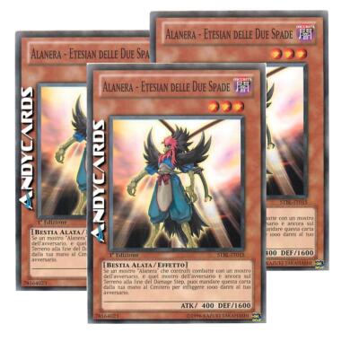 3x ALANERA - ETESIAN DER ZWEI SCHWERTER   Common   STBL IT015   1Ed   Yugioh!