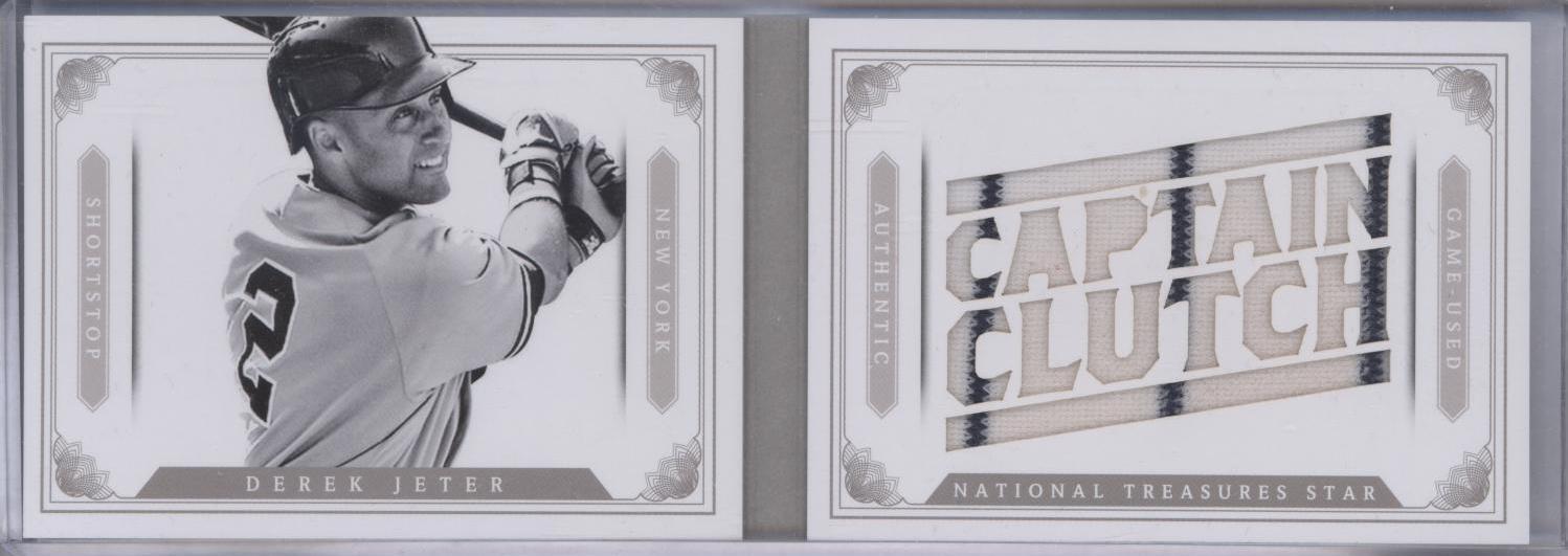 Panini National Treasures 2014 Derek Jeter #14 for sale | eBay