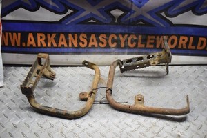 B4-11 SET FOOT REST PEGS MOUNTS 04 SUZUKI LTZ250 LTZ 250 KFX ATV FREE US SHIP