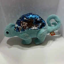 Adventure Planet Dinosaur Plush Blue With Sequins