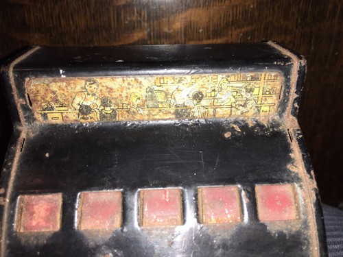 Antique Toy cash register by "The Durable Toy & Novelty Co." - Picture 7 of 11