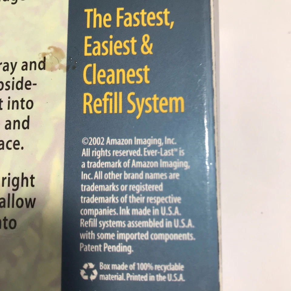 VTG--Ever Last Ink Cartridge Black Refill Kit Lexmark Compaq Xerox ATL-75 NOS  - Image 4 of 4