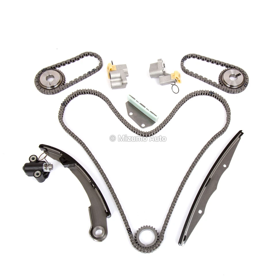 Kit de cadena de distribución para 05-10 Nissan Frontier Pathfinder Xterra DOHC VQ40DE 24V Foto 2 de 4