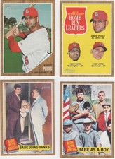 2011 Topps Heritage Baseball Card Choose Your Cards Single Prints - Inserts Etc