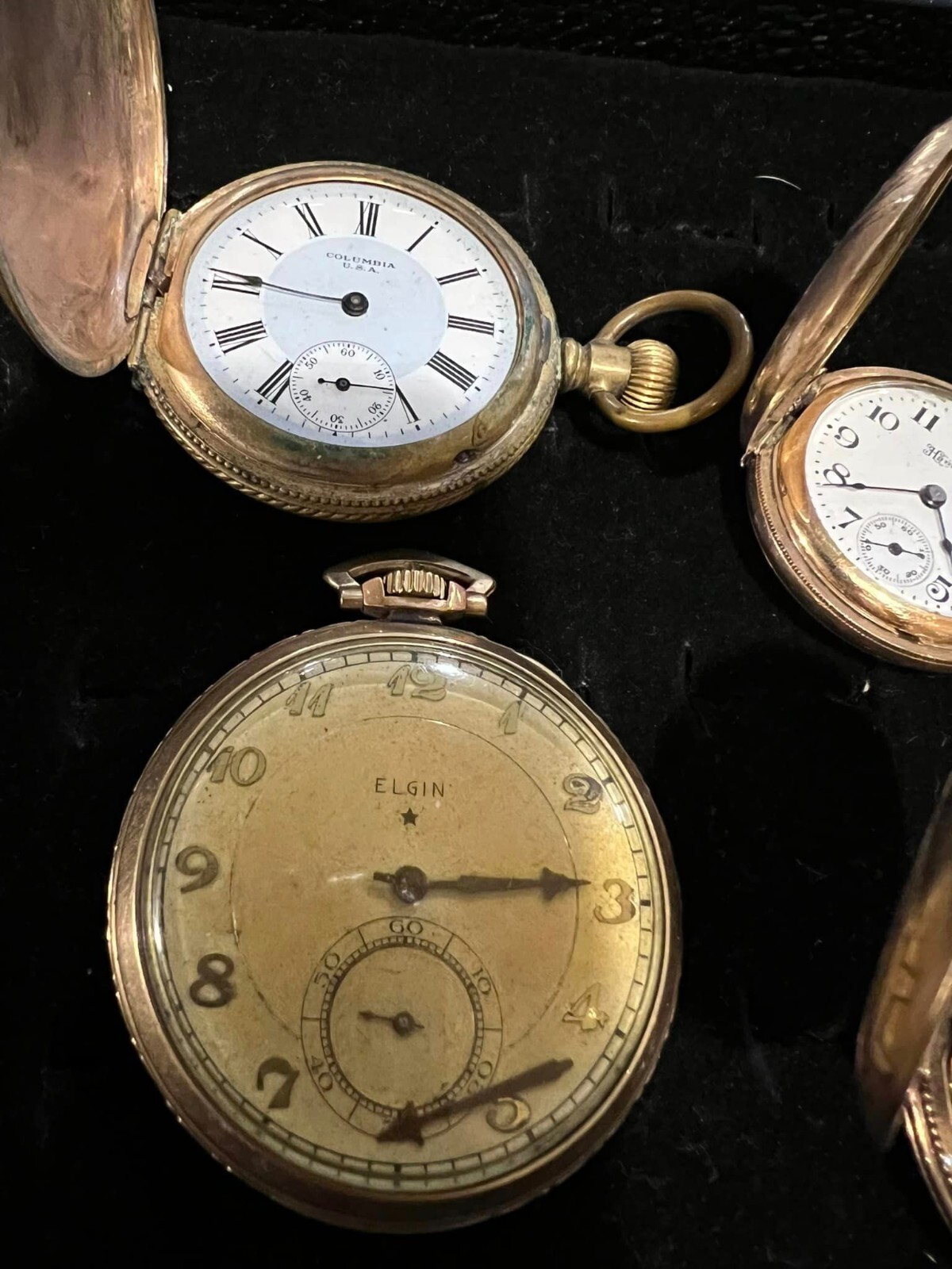 lot of vintage pocket watches eBay
