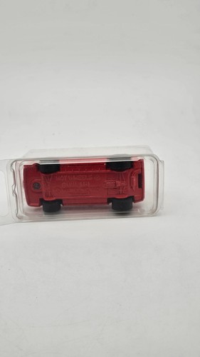 1982 Hot Wheels Real Riders BMW M-1 Car Red w/Yellow Stripe & RR (PR1-4) - Picture 6 of 6