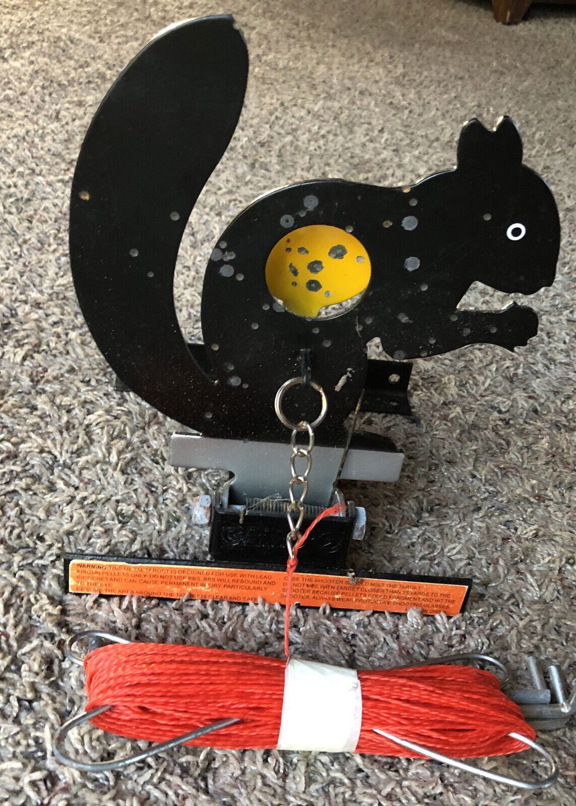 Gamo  Knock‘em Down Squirrel Field Target In  Original box￼ / Reset String -Used