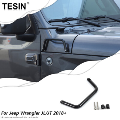 Motorhaubenabdeckung Winkelverlängerungsgriff für Jeep Wrangler JL JT 18+