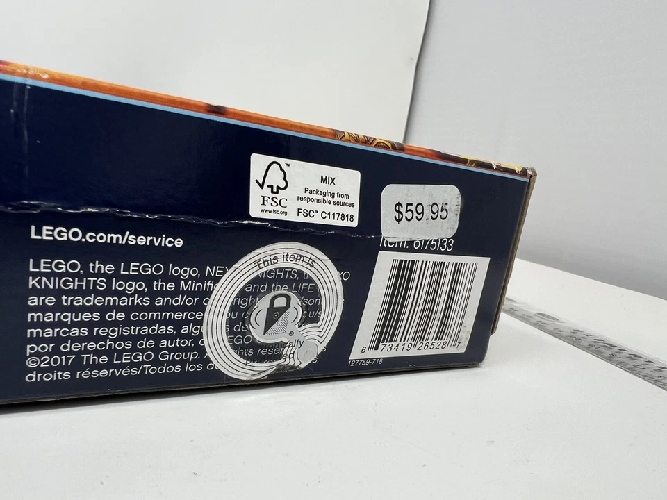 *BOX ONLY* LEGO NEXO KNIGHTS Aaron's Rock Climber 70355 - Image 3 of 4