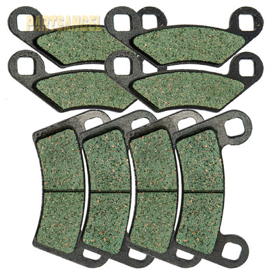 Foreverun Motor Sintered Brake Pad Set For Polaris RZR 800 / 800 S / EFI 800 EPS – 2008-2014 – Front & Rear