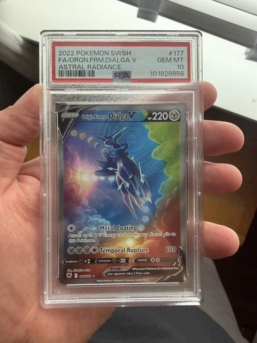 Origin Forme Dialga v 177/189 Astral Radiance Alt Art Pokemon TCG - PSA 10