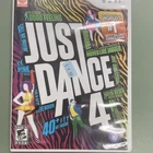 Just Dance 4 Nintendo Wii Multiplayer Music & Dance Dance E10+ 2012 NTSC-U/C