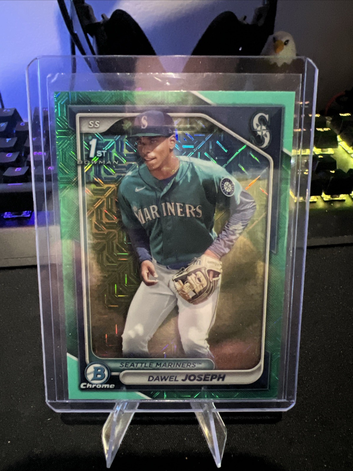 2024 Bowman Chrome - Prospects Dawel Joseph #BCP-176 Mojo Refractor (RC)