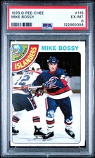 PSA 6 1978 O-PEE-CHEE #115 MIKE BOSSY ROOKIE CARD. rookie card picture