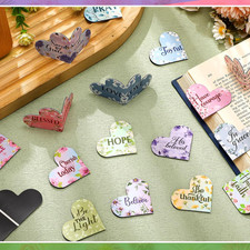 48 Pcs Inspirational Bookmarks for Women Christian Bible Magnetic Bookmark Re...